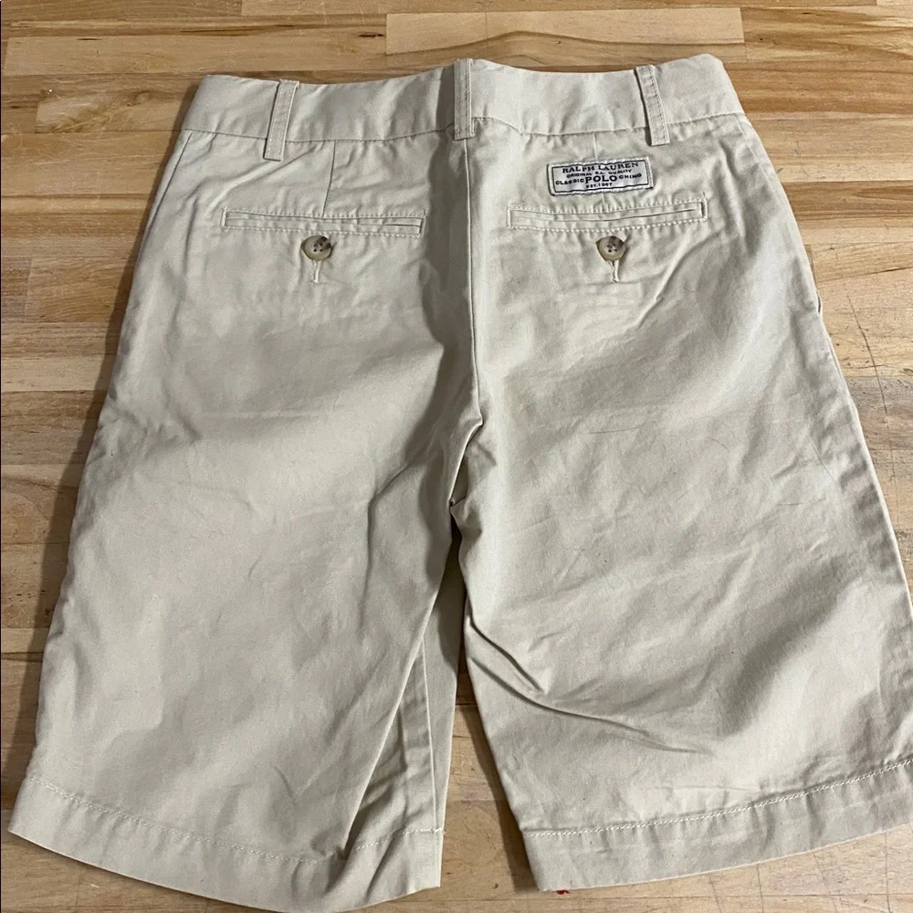 Kids size 8 Ralph Lauren Polo Off-White Chino Pants brand new